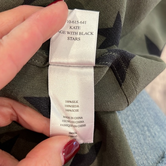 Rails silk stars blouse - Picture 6 of 6